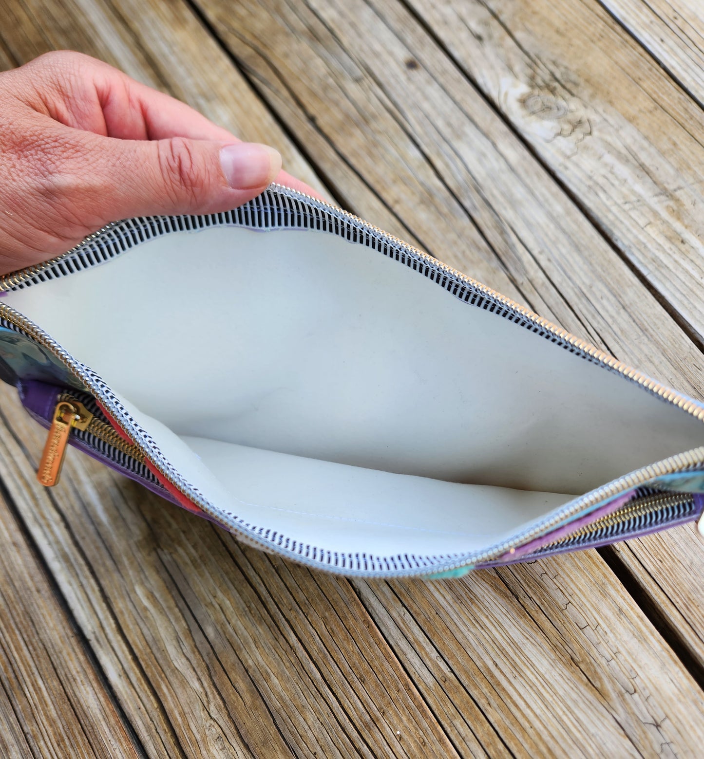 Large Knit project pouch