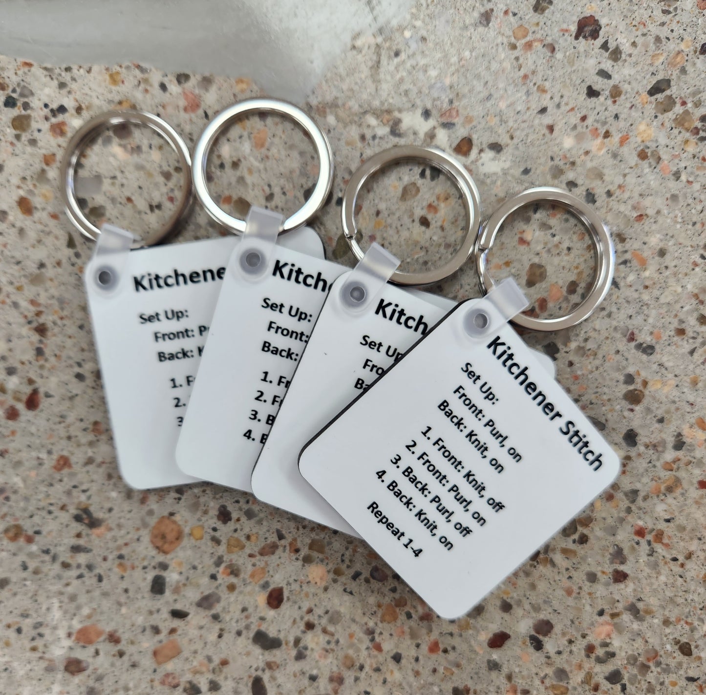 Kitchener Stitch reminder