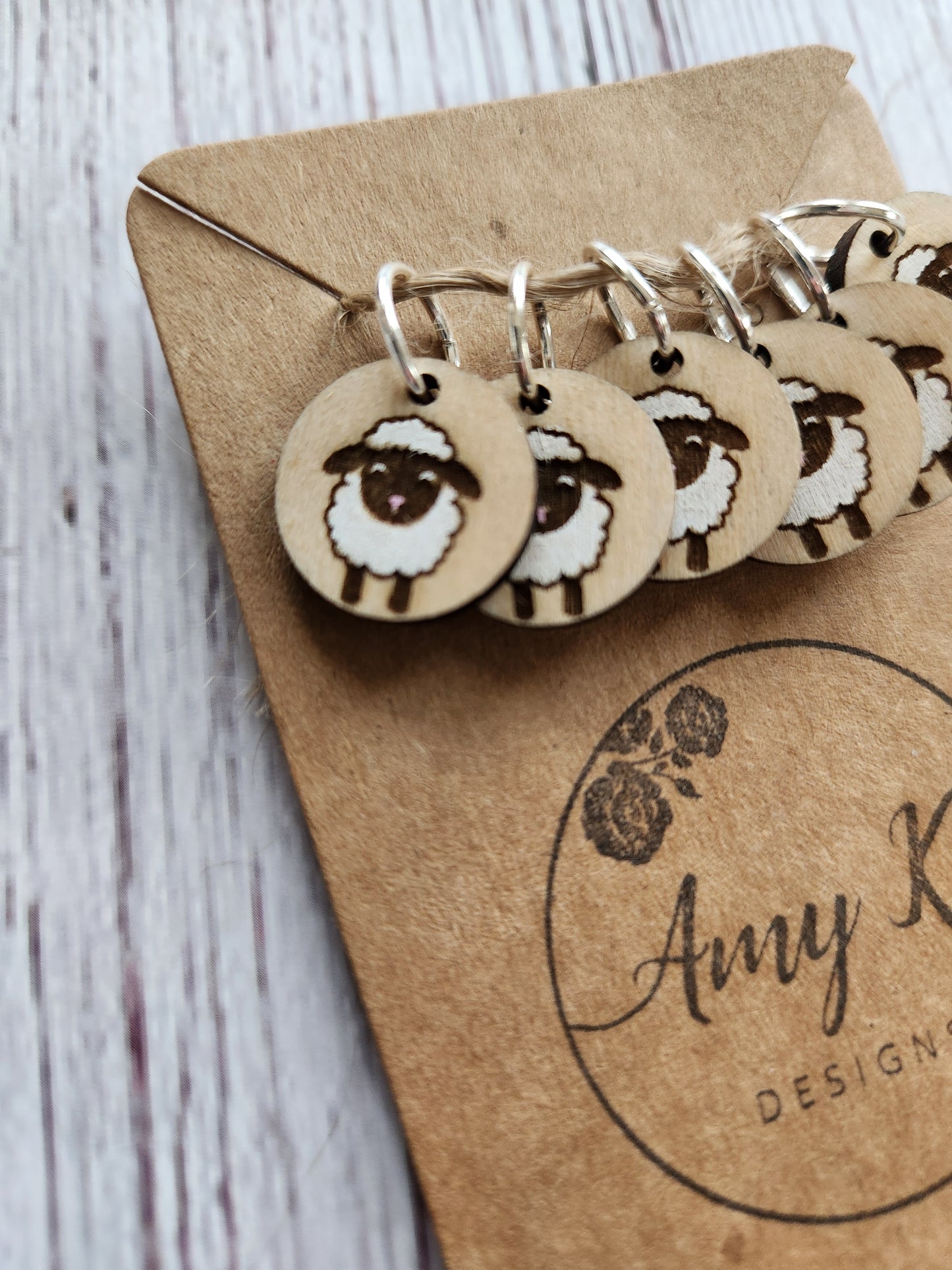 Sheep stitch marker