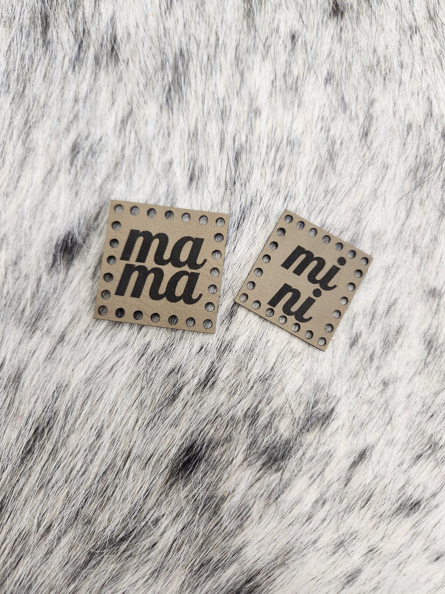 Mama and Mini tag