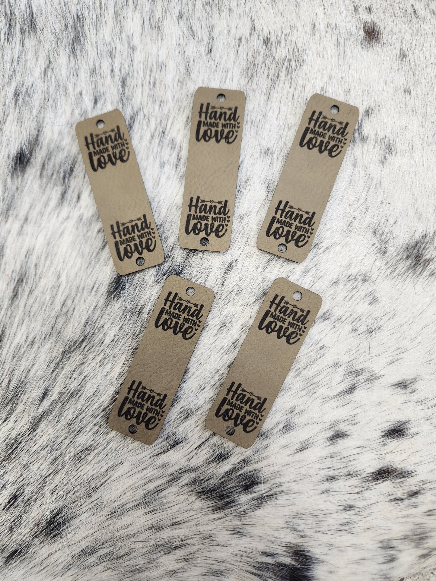 Handmade with love tags