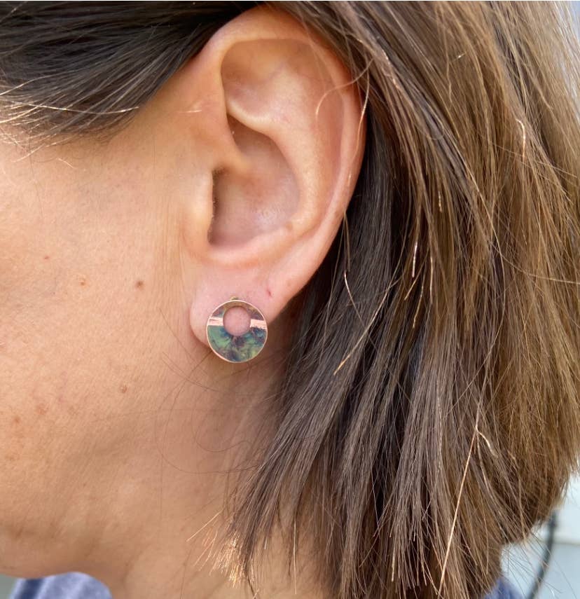 Small Circle Studs