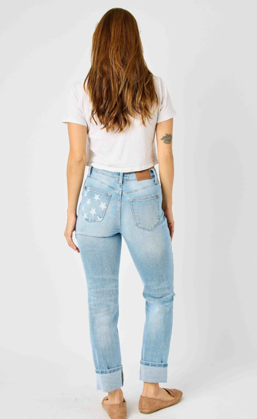 Judy Blue boyfriend star jeans