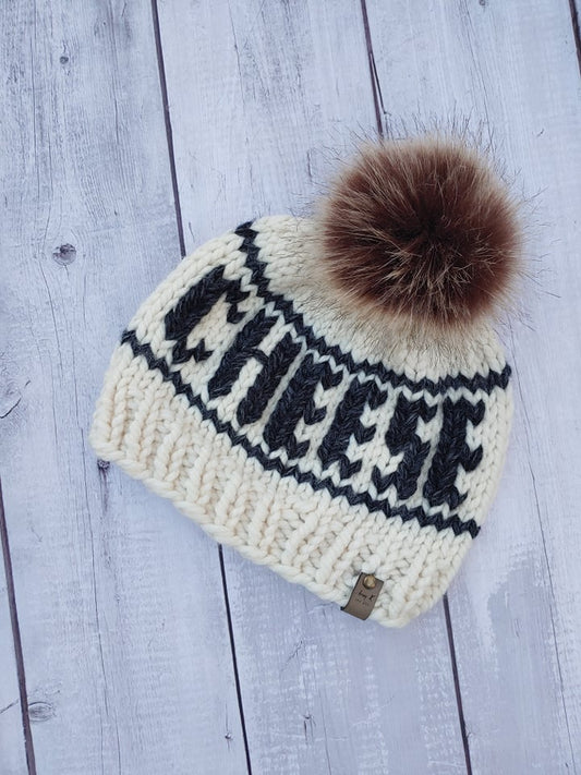 Cheese Knit Hat