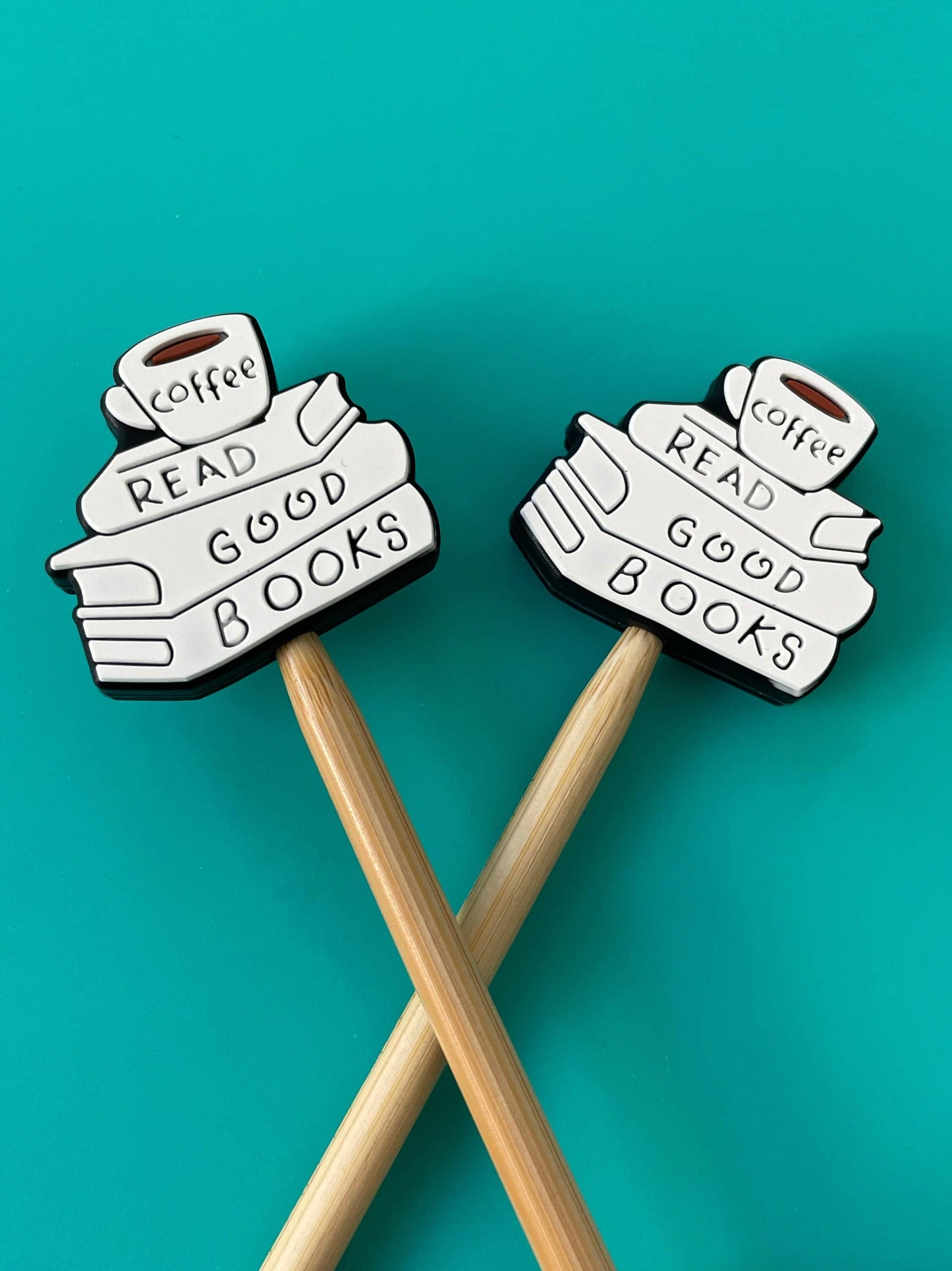 Coffee Mug Book Lover Needle Protector