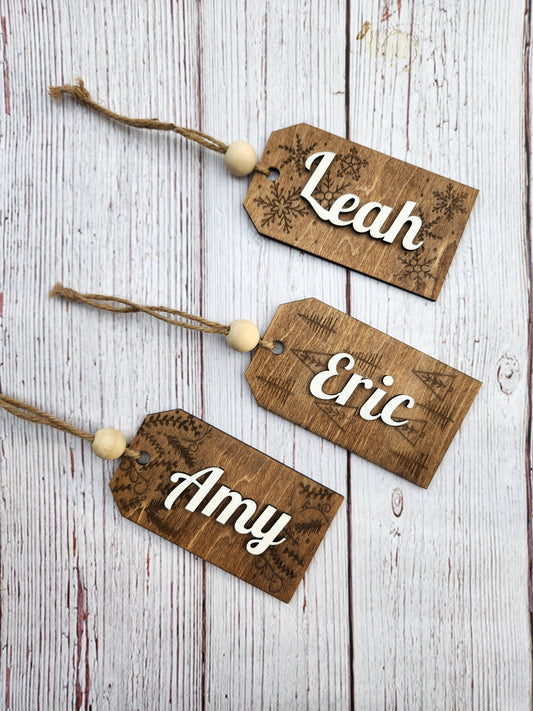 Personalized Stocking Tag