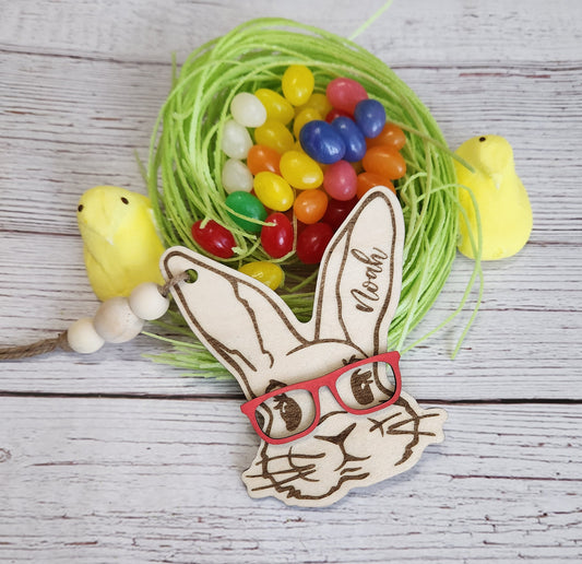 Easter Bunny Basket Tag