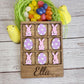 Easter tic tac toe board game