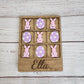 Easter tic tac toe board game