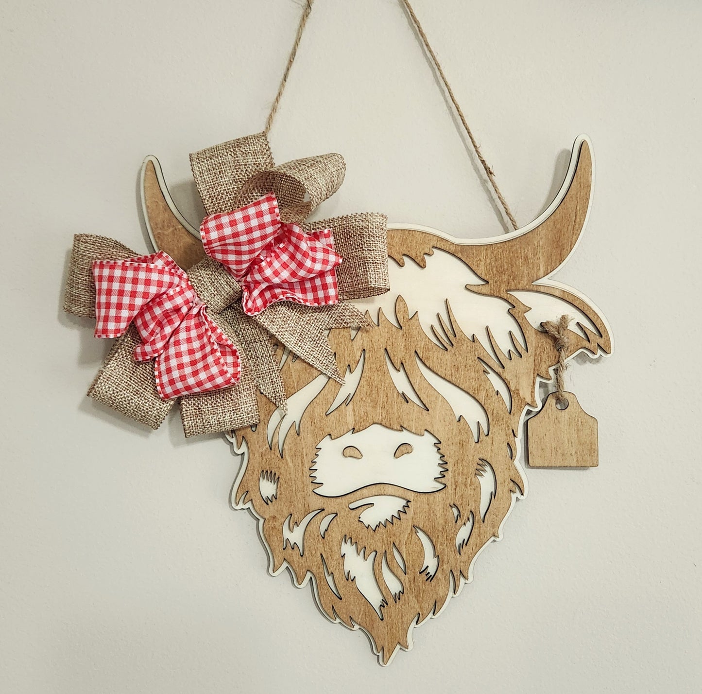 Hereford Cow Wall Decor