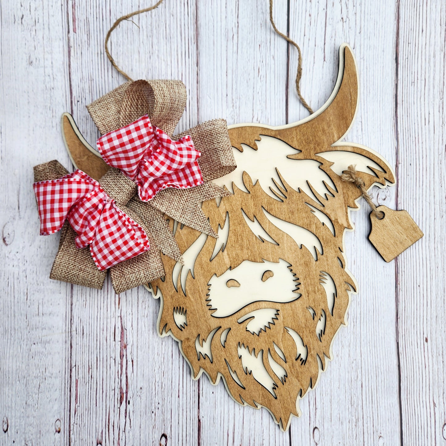 Hereford Cow Wall Decor