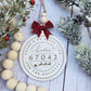 Custom zip code ornament