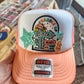 Saddle up motel trucker hat