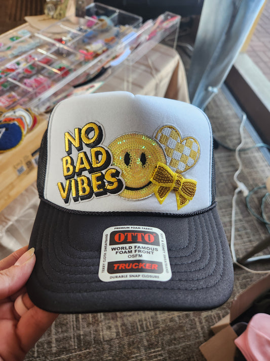 No bad vibes Trucker Hat