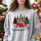 Christmas Truck gray sweatshirt