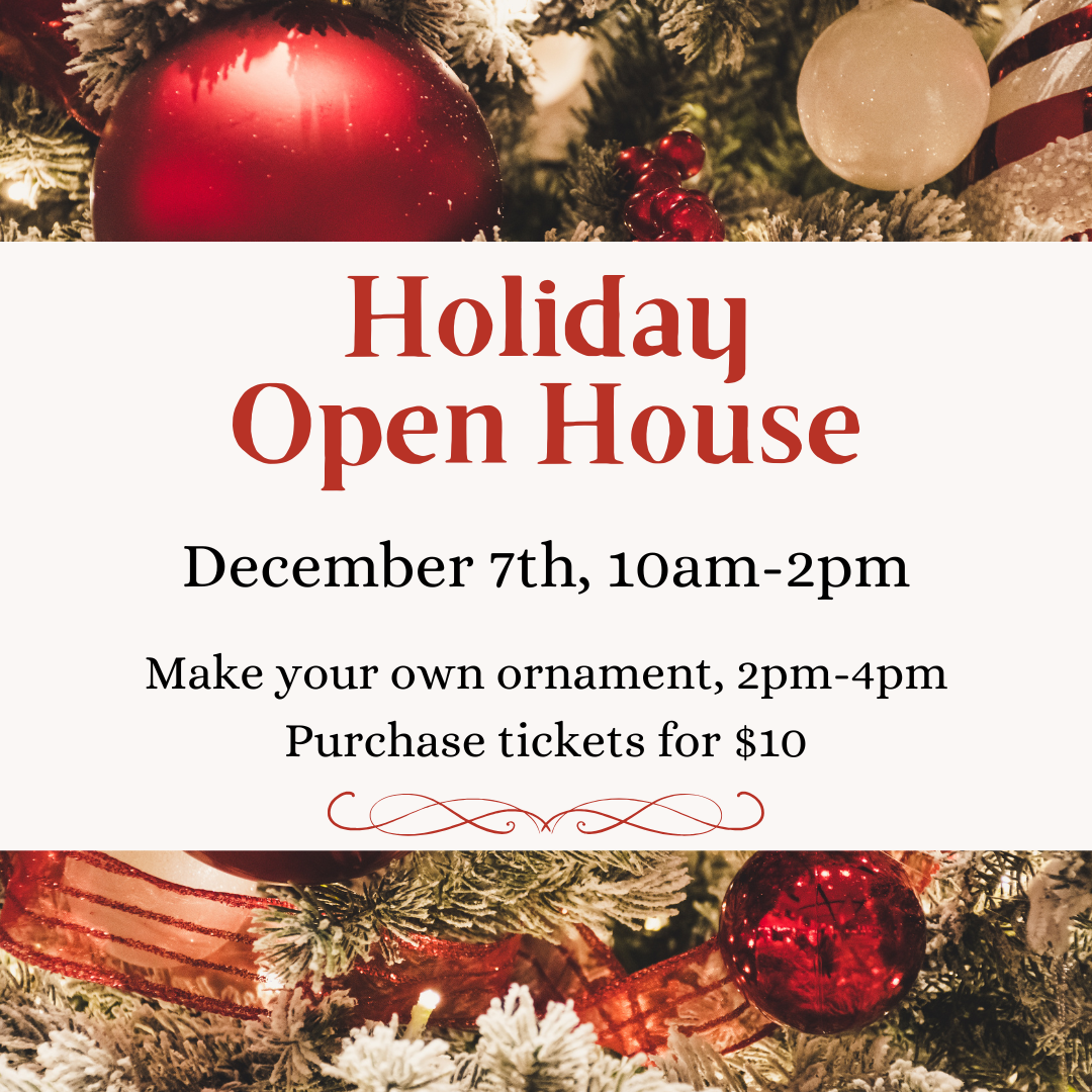 Make your own ornament at Holiday Open House