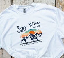 Load image into Gallery viewer, Stay Wild Buffalo Shirt
