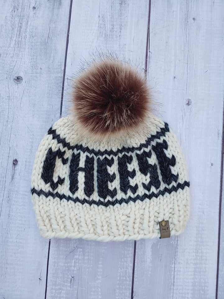 Cheese Knit Hat