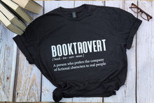Load image into Gallery viewer, Booktrovert T Shirt
