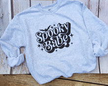 Load image into Gallery viewer, Spooky Babe Sweatshirt
