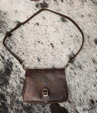Load image into Gallery viewer, Hand stitched Leather Purse

