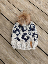 Load image into Gallery viewer, Animal Print Knit Hat
